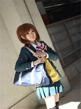 Cosplay del anime del traje de lobo chica y negro prince shinohara erika japonés uniforme de halloween capa + blusa + chaleco + falda + bowtie