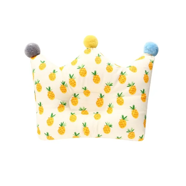 Pineapple Детская подушка для кормления, предотвращающая появление плоской головы, корона для кровати, подушки для кормления младенцев, защита головы, анти-рулонная Подушка, позиционер для малышей - Цвет: Pineapple