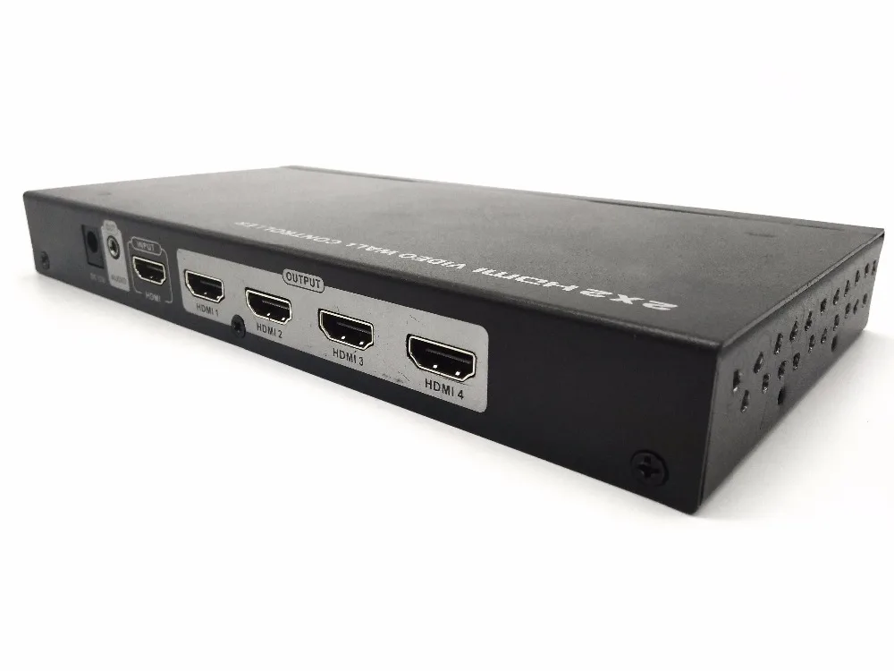 

1pcs/Lot , 2x2 HDMI Video Wall Controller HDCP, Support Wall Screen and Clone Screen 1080P, Free shipping by express