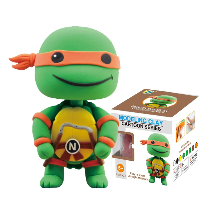 Wholesale Bonnie Clay DIY Ninja turtle Eco-Friendl...