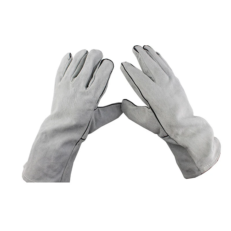 

1 Pair x Gloves 33cm Unisex Long Pruning Gloves Faux Leather Rose Thorn Gardening Gloves Breathable Protector Gloves