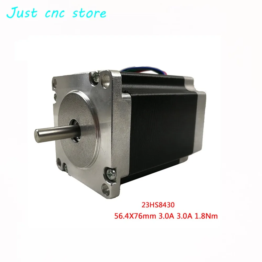 

Nema 23 Stepper Motor 2 phase 4-Leads 270 Oz-in/180Ncm 76mm CNC 3D Printer 23HS8430 1.8deg