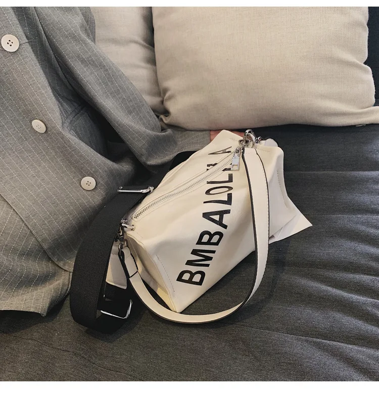 Высококачественные дизайнерские Брендовые женские сумки через плечо с широким ремешком и буквенным принтом boston