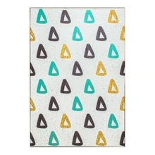 Северная Европа ковер с геометрическим рисунком Современный Креативный модный ковер мягкий и уютный моющийся нескользящий ковер для детской комнаты