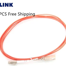20 шт. SC к LC волокно patchcords многомодовый Симплекс ММ 62,5 мм 2,0/125um кабель 1 2 3 5 7 10 Mtr оптический волокно джемпер ELI