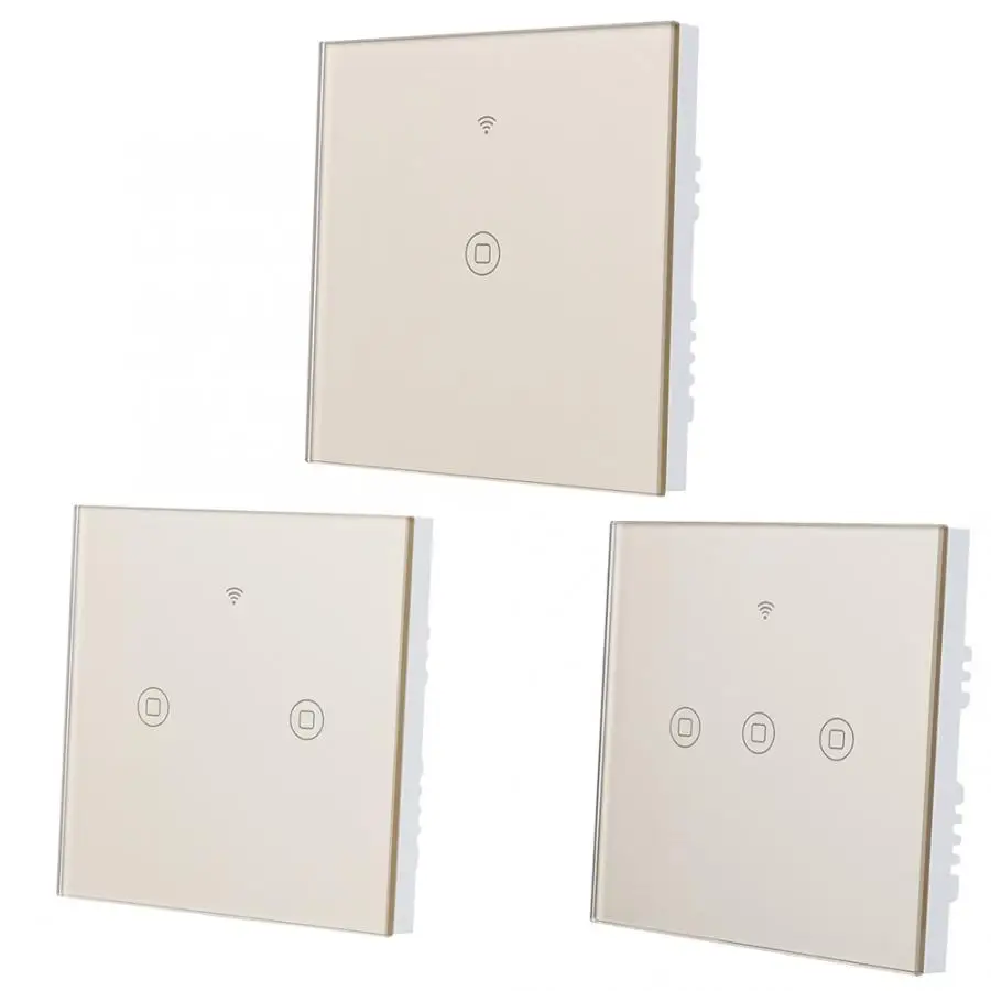 

Ewelink Smart Remote Control Homekit High Power Wifi Smart Sensor Switch Controller Glass Panel 100-240V