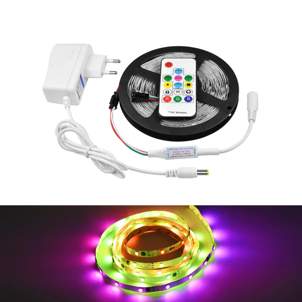Ws2811 Ic Control 5050smd Rgb Led Strip 30 Pixels M