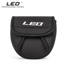 LEO 27918 круглая рыбацкая сумка мягкая защитная SBR черная S/M/L 49g 68g 92g Magic Stciker Рыболовная Снасть Pesca 3 дополнительные размеры