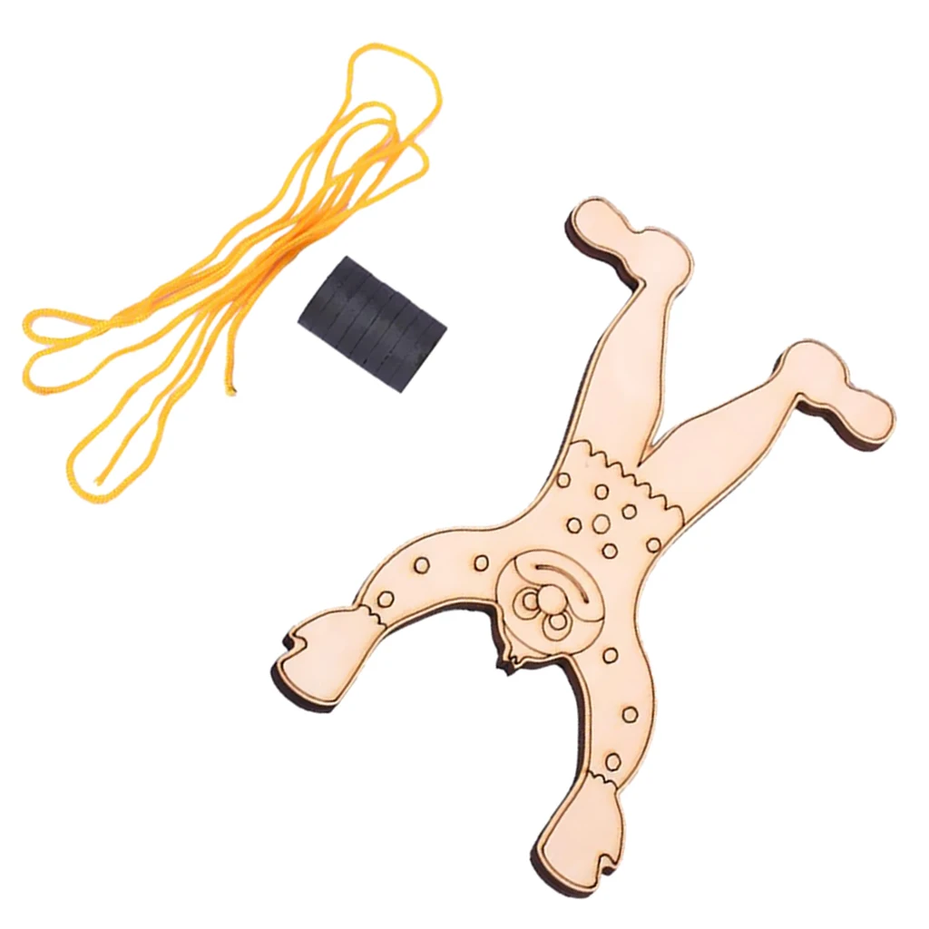 Kids Toddlers DIY Clown Physical Technology Model Kindergarten Education Toy
