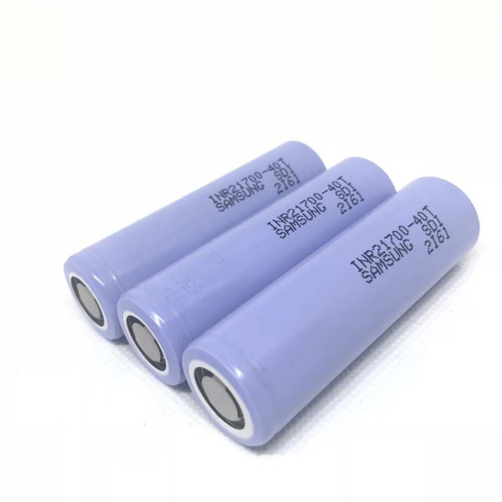 Батарея для 21700 40t 4000mah 30a батарея для электрической сигареты и отвертки инструмент батарея велосипед 21700 упаковка