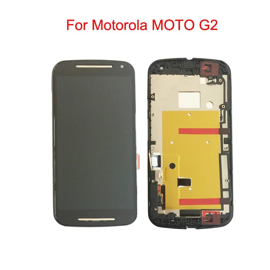 

LCD Display With Touch Screen Digitizer Assembly with frame For Motorola MOTO G2 XT1063 XT1064 XT1068 XT1069