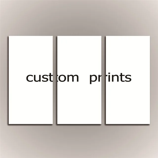 Custom prints Your Photo,Family Picture,Favorite Image 3Pcs Unframed Custom Print on Canvas Home Decor Unique Gift