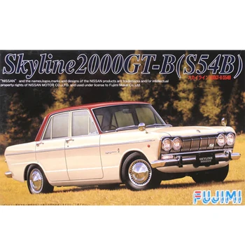

1/24 Nissan Skyline 2000 GTR S54B) DIY Car Model 04326