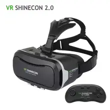 100% Оригинал Shinecon 2.0 Обновлен 3D Очки VR VR Гарнитура УФ-Фильтр Защищает Зрение Виртуальной Реальности Очки 2017 Горячая