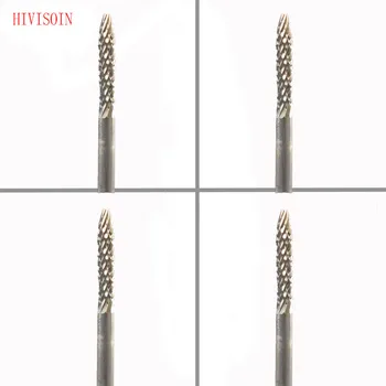 

HIVISOIN Carbide Nail Drill Bit - Under Nail Cleaner Bit F (Silver)