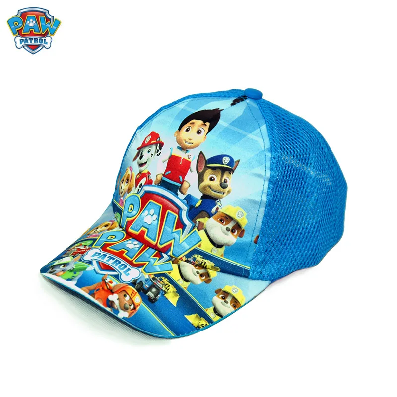 

2019 PAW Patrol Brand New Mesh Cute Children's summer Hats Caps Headgear Chapeau Puppy Print Party Kids Birthday Gift Toy