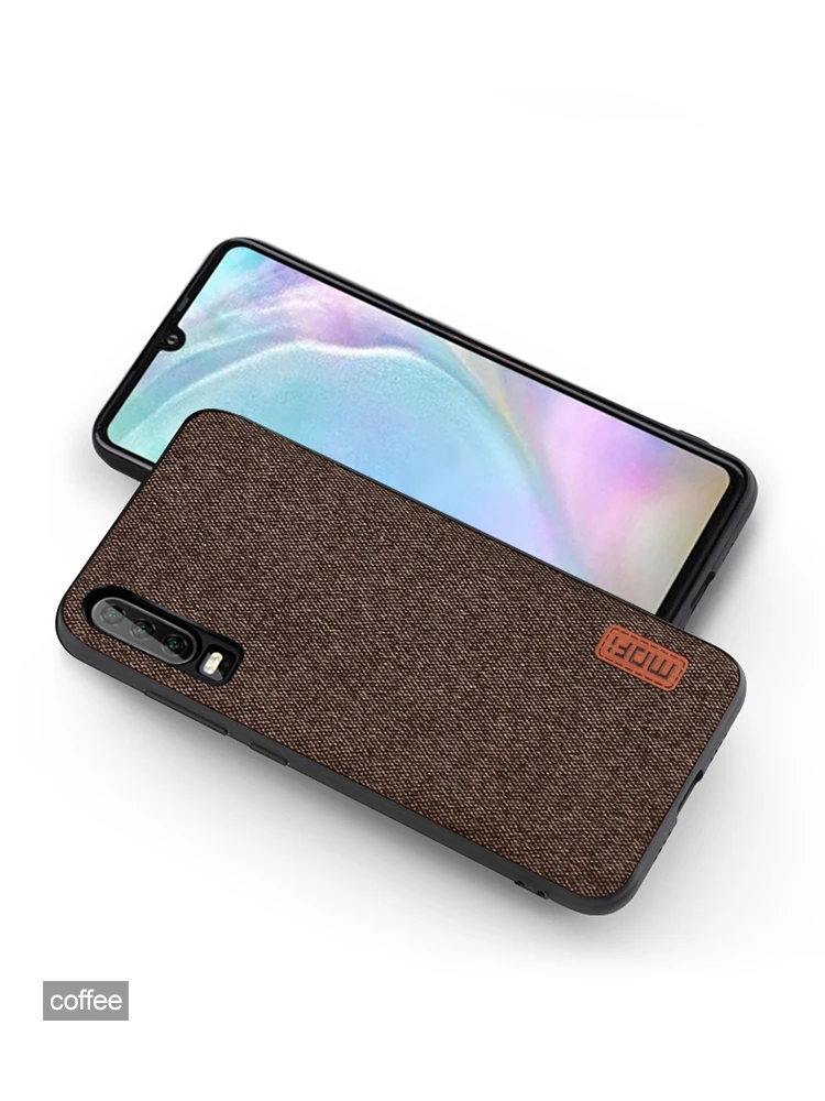 huawei phone cover Dành Cho Huawei P30 Bao P30 Pro Ốp Lưng Vải Bảo Vệ Silicone Chống Sốc Trường Hợp Capas MOFI Ban Đầu P30 Lite Ốp Lưng phone case for huawei