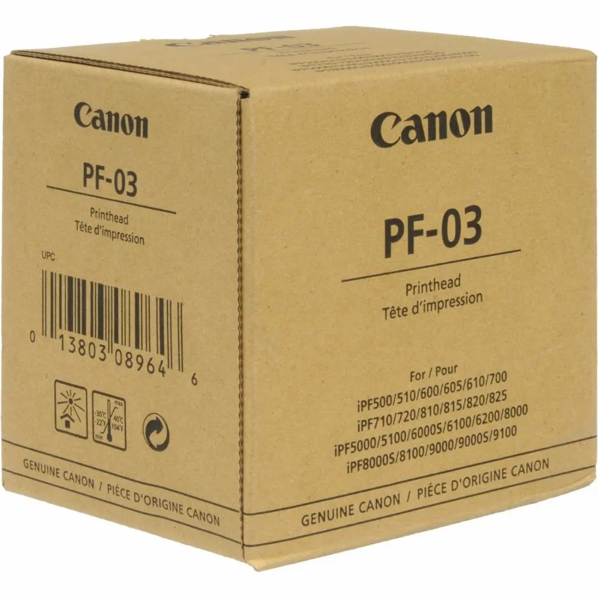 Оригинальный и новый PF-03 PF 03 печатающая головка для Canon IPF 500 510 600 610 700 710 720 810 815 820 825