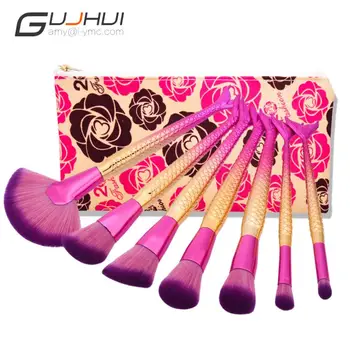 

7PCS Beauty Make Up Brushes Foundation Eyebrow Eyeliner Blush Cosmetic Concealer Brushes with bag Makeup Tool Kit 2MY16