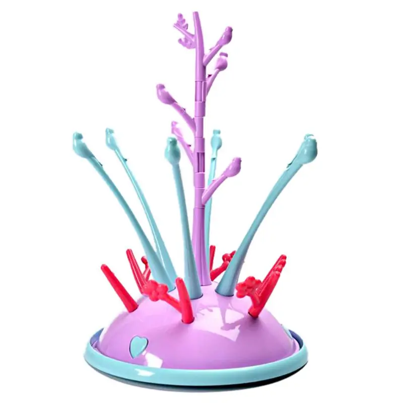 

Infant Bottle Drain Rack Multifunctional Antibacterial Portable Baby Bottle Storage Drying Racks