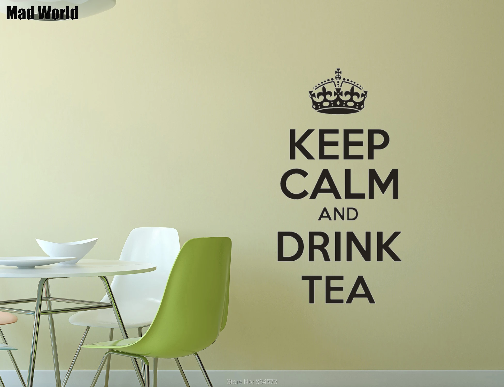 Keep Calm and Drink Tea 56 105H 47 88H 2