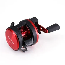 DEUKIO круглая литейная катушка 7+ 1BB Передаточное отношение 4,7: 1 левая/правая рука baitcasing Рыболовная катушка Магнитный тормозной барабан рыболовное колесо