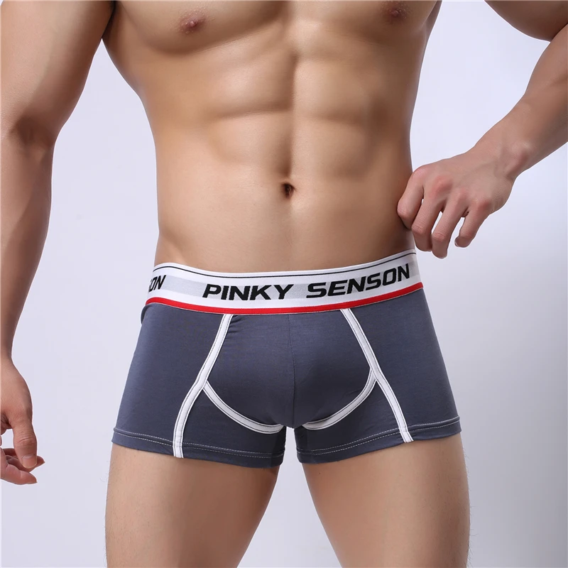 Новое мужское нижнее белье из модала Pinky Senson шорты боксеры с дизайном переменного