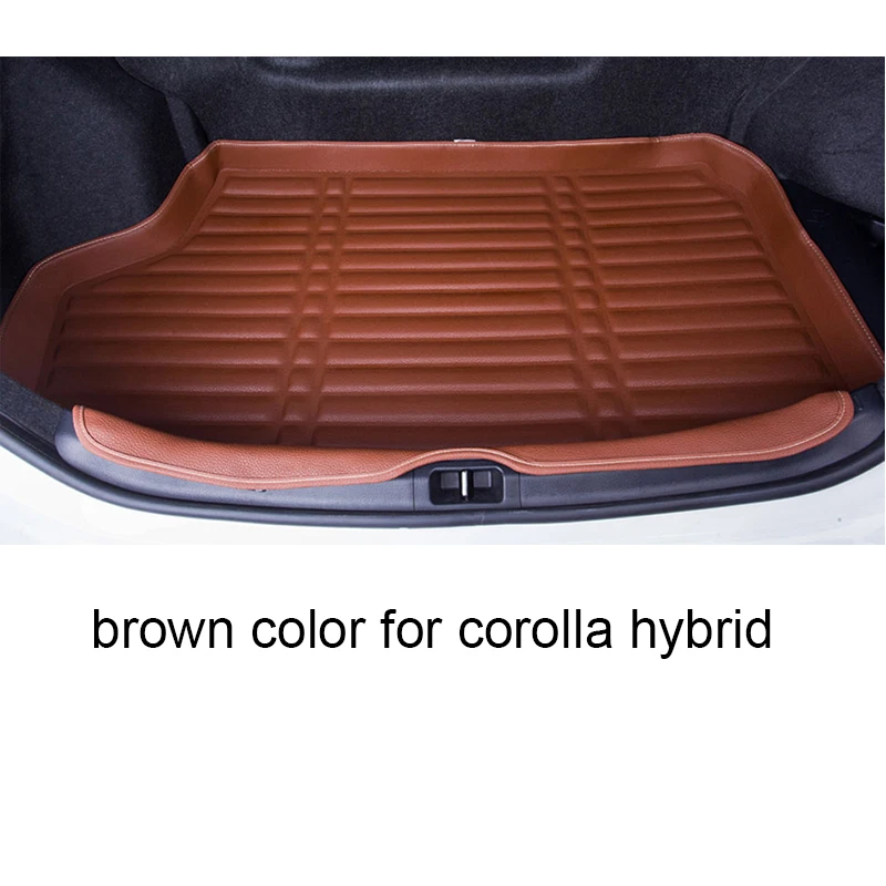 

lsrtw2017 waterproof durable car trunk mat for toyota corolla 2006-2012 2013 2014 2015 2016 2017 2018 2019 E170 E140