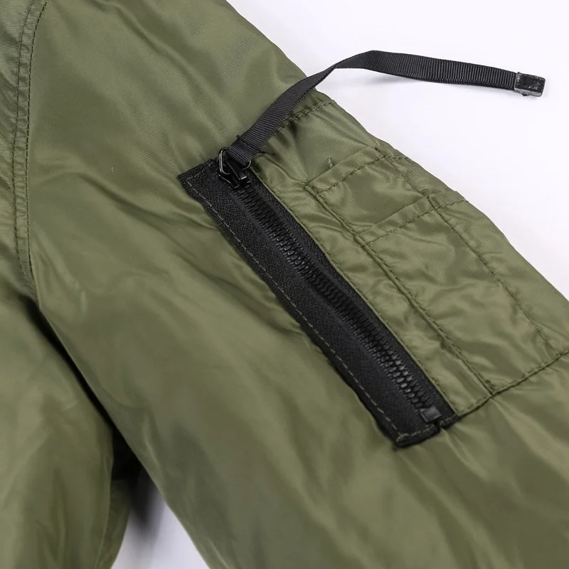 LBL Solid Bomber Jacket Men Casual Autumn Spring Military Pockets Jackets Man Outwear Slim Fit Mens