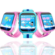 GPS Smart Watch Q750 Q100 Kids Smart Watch with 154inch Touch Screen SOS Call Location Device Tracker for Kid Safety