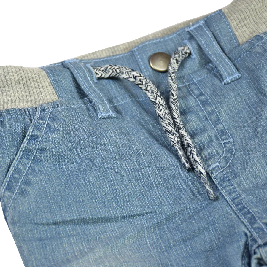 HSIN1609005-4Infant Baby Boys&Girls Jeans Kids Winter Warm Denim Jeans Double Layers Harem Pants Newborn Bebe Trousers Toddler Crawling Pants