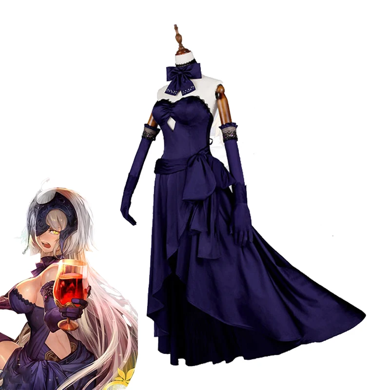 Японская игра Fate Grand Order Alter Косплей Костюм FGO Jeanne d'Arc платье сексуальный Хэллоуин Карнавал униформа косплей костюмы