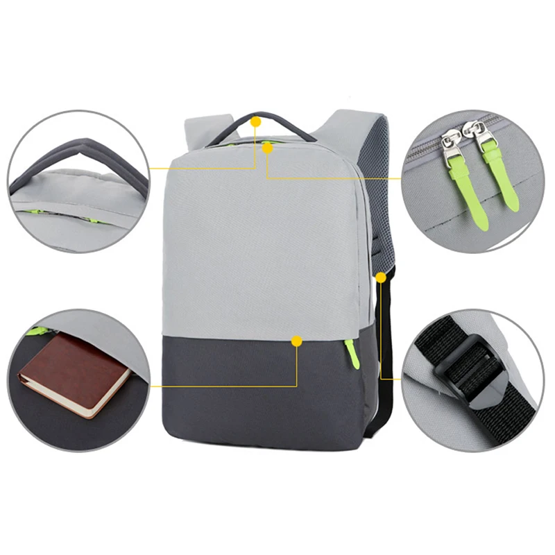 2018-New-Men-City-Fashion-Business-Nylon-Laptop-Backpack-Burglarproof-Waterproof-Youth-School-Travel-Schoolbag (2)