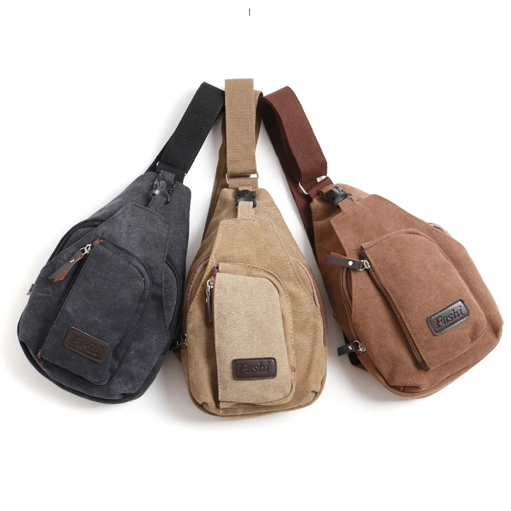 2019 New Fashion Men Shoulder Bag Men Canvas Messenger Bags Casual