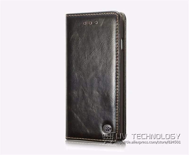 coque for iphone 6 luxury PU leather card slots case for iphone 6 6s with stand  (4)