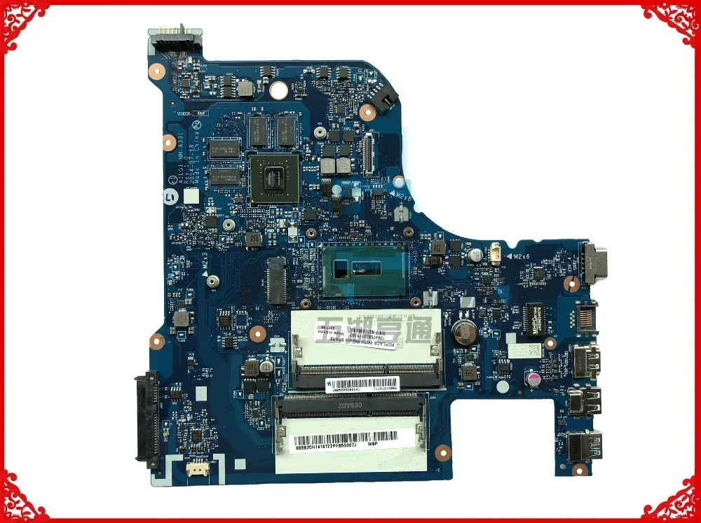 Оптовая продажа AILG1 NM-A331 для Lenovo Z70-80 материнская плата ноутбука 5B20H14187 SR23W I7-5500U DDR3L