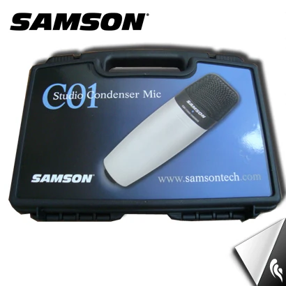 Samson C01 конденсаторный микрофон для записи голоса, акустические инструменты и для использования в качестве и накладные барабан mic