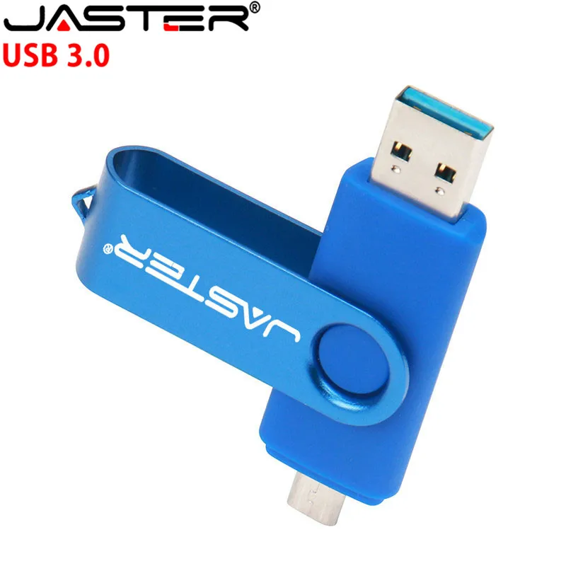 Флэш накопитель JASTER USB 3 0 для смартфона металлическая ручка 64 ГБ флэш 32 8 OTG внешнее