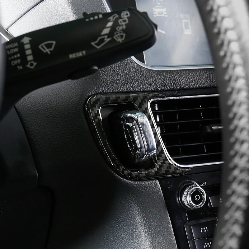 Car-Styling-Key-Hole-Decoration-Frame-Cover-Console-Carbon-Fiber-Trim-Sticker-For-Audi-A4-B8 (1)