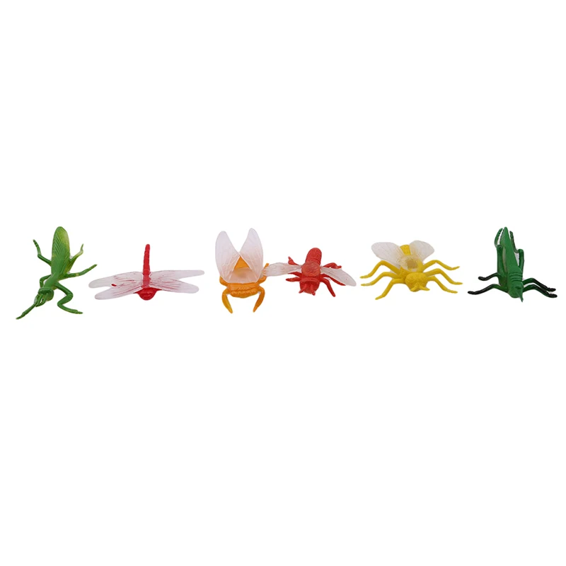 12 шт./лот диких морских динозавров фермы насекомых моделирование маленьких животных модель детские игрушки раннего возраста когнитивный костюм