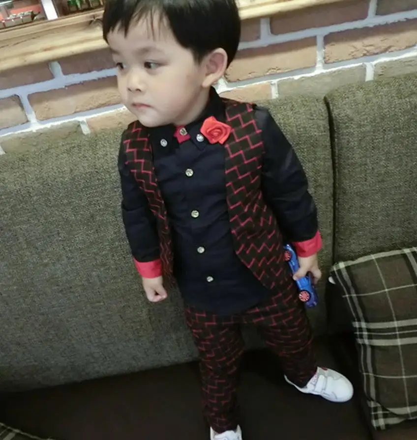 Children Boy Clothes Sets Gentleman Suit Toddler Boys Vest+Pants Children Boy Clothes Sets Gentleman Suit Toddler Boys Vest+Pants Sets Kids Christmas Outfits tracksuit weddings formal clothing-in Clothing Sets from Mother ... - Children Boy Clothes Sets Gentleman Suit Toddler Boys Vest+Pants