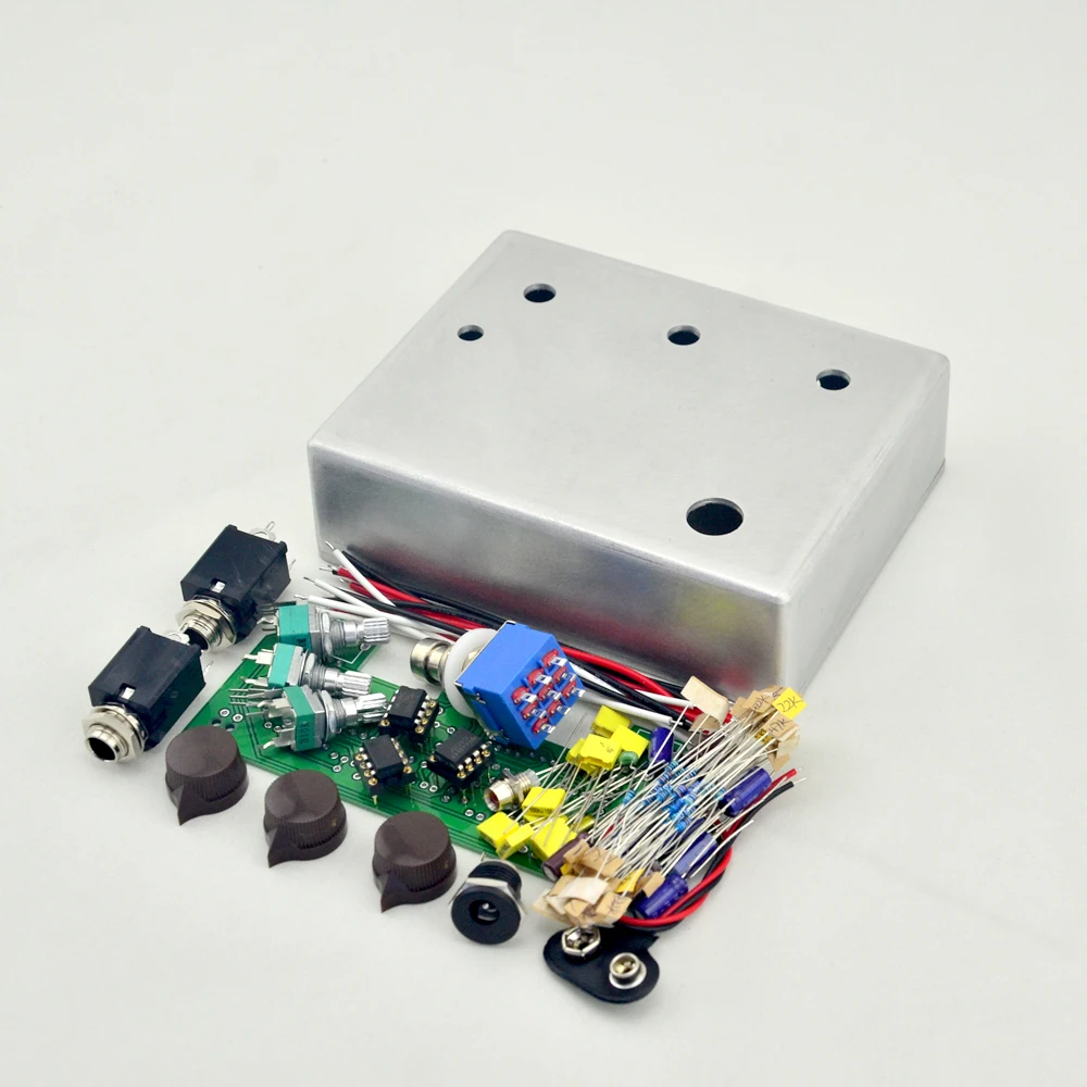 Kit de Pedal de Overdrive Kit com 1590bb de Alumínio Klon Centaur Fundido Pré-perfurado - Image 3