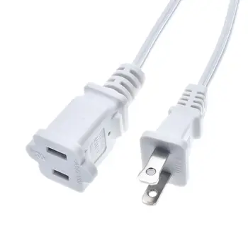 

NEMA 1-15P Polarized to NEMA 1-15R Flat Extension Cord SPT-2 18AWG 10A 125V,USA Nema Polarized cable lengthen 300CM