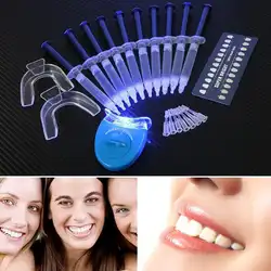 Горячая Стоматологическое отбеливание зубов комплект 44% Перекись Отбеливание система для отбеливания зубов Оральный гель зуб отбеливание