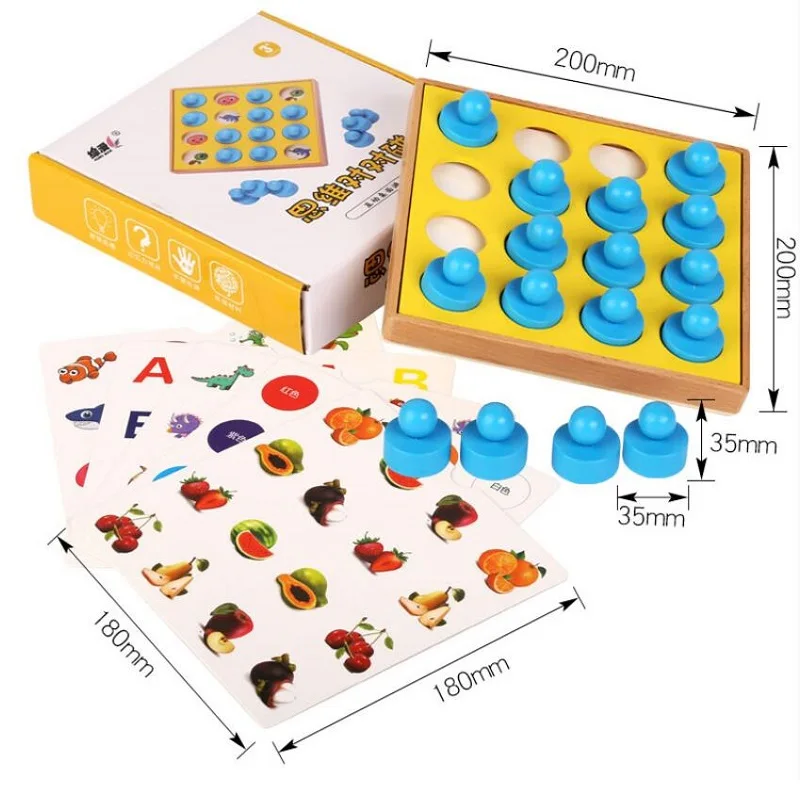 Детские развивающие игрушки 3-4-6 лет 7 Детские интерактивные настольные игры память концентрация обучающие игрушки