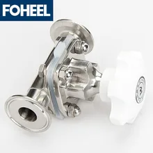 316 нержавеющая сталь быстрая загрузка мембранный клапан ручной класс гигиены еды прямой через быстро открывающийся патрон клапан