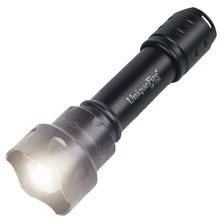 UniqueFire T20 XM-L2 светодиодный регулируемый светильник-вспышка 1200лм лампа светильник фонарь диапазон 200 м белый фонарь для рыбалки, кемпинга