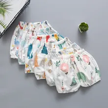 Повседневные эластичные шорты с принты животных из мультфильмов для маленьких мальчиков и девочек летние pantaloncini sunga masculina bade шорты jungen