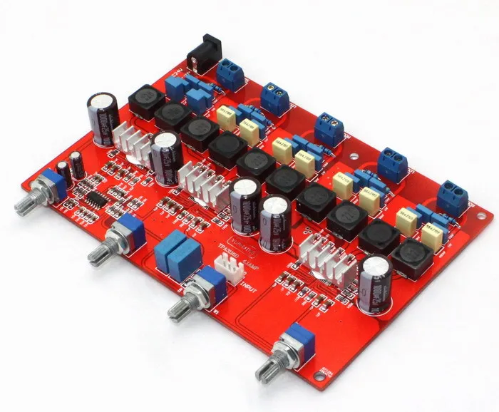 

TPA3116 4.1 channnel digital amplifier board / Class D digital amplifier board (100W + 50 * 4)