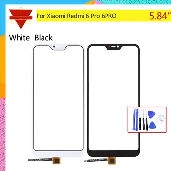 

5.45" Original For Xiaomi Redmi 6 Pro Touch Screen Digitizer Touch Panel Sensor Front Outer Glass Touchscreen NO LCD